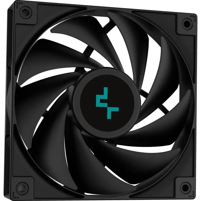 Deepcool DEE1711592487250 Refrigeración Líquida CPU AIO LS520S Zero Dark 2x120 mm Negro 2