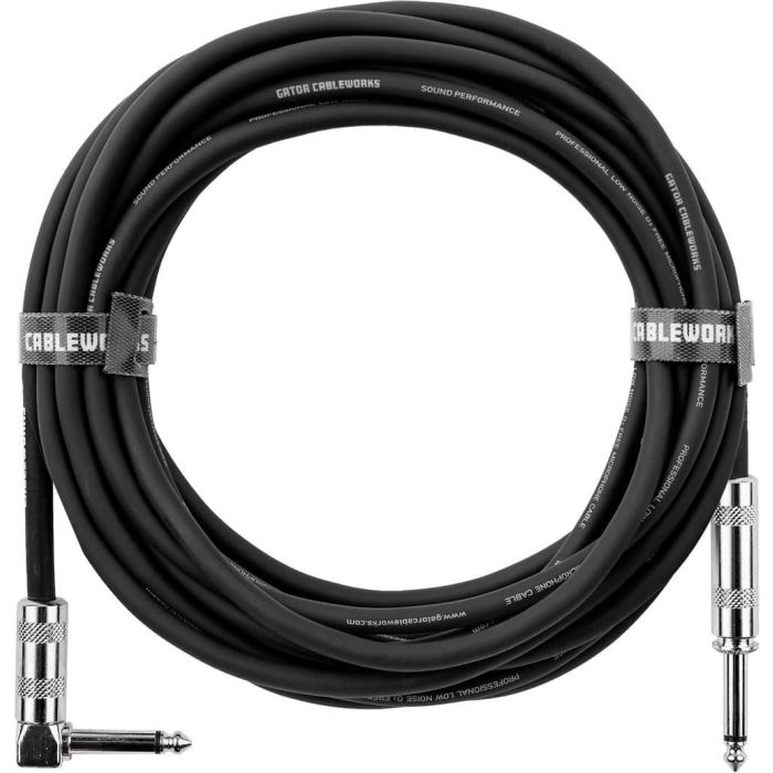 Cable De Instrumento Jack Recto/Jack Acodado - 6 M 1 Cable De Instrumento Jack Recto/Jack Acodado - 6 M 1