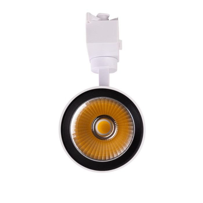 Foco de Carril LED 22W 1.980Lm CRI85 6000ºK Monofásico 40.000H [HO-FC-22W-W-CW 1 Foco de Carril LED 22W 1.980Lm CRI85 6000ºK Monofásico 40.000H [HO-FC-22W-W-CW 1