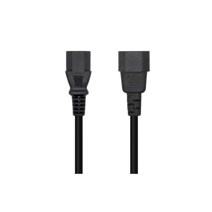 AISENS Cable Alimentacion CPU, C13/H-C14/M, NEGRO, 10M AISENS Cable Alimentacion CPU, C13/H-C14/M, NEGRO, 10M