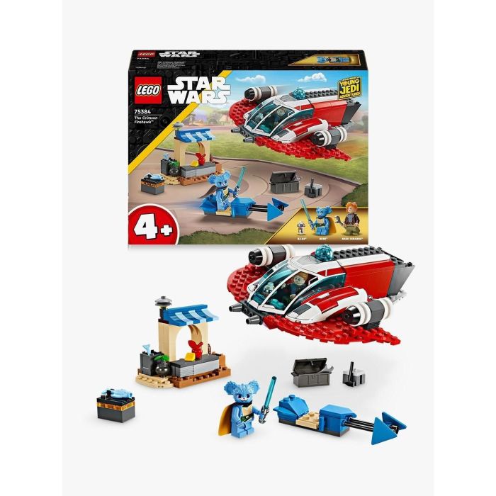 LEGO 75384 The Crimson Firehawk Star Wars Nave Espacial Set Iniciación +4 Años con Minifiguras Nash Durango, Nubs y RJ-83 2 LEGO 75384 The Crimson Firehawk Star Wars Nave Espacial Set Iniciación +4 Años con Minifiguras Nash Durango, Nubs y RJ-83 2