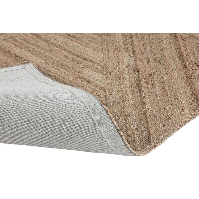 DKD Home Decor Alfombra Boho de Yute Natural Antideslizante 230 x 160 cm 1