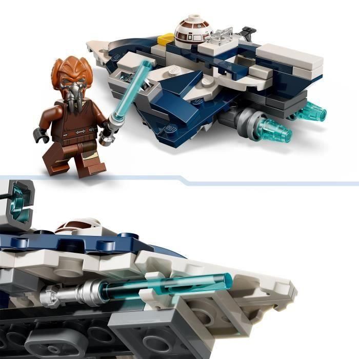 Lego Star Wars Microfighter: Caza Estelar Jedi de Plo Koon, Edad +6 años 2
