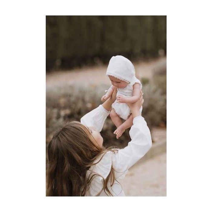 Muñecas Arias Muñeca Reborn Arias 38 cm Maitane Rosa con Manta para Niños de 3 Años, Idioma Español