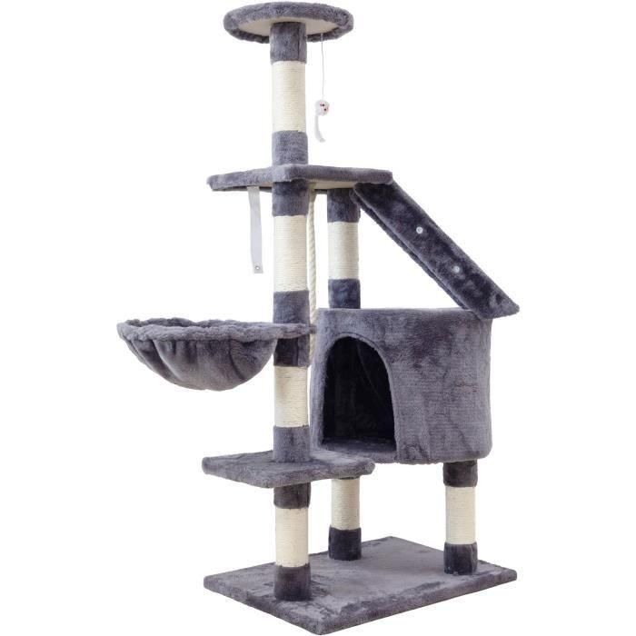 Rascador MARIE - 40x55x120cm - Gris 1