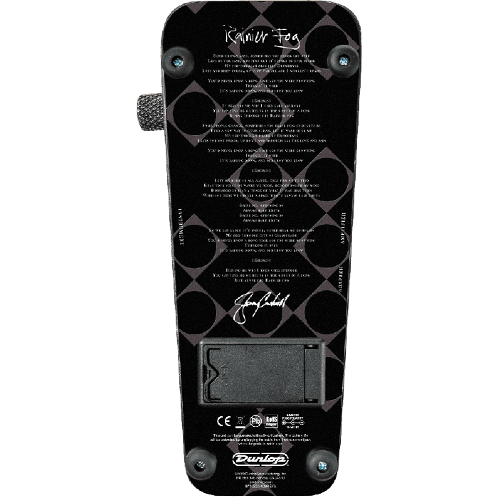 Pedal Fx Wah Cry Baby® Jerry Cantrell Chancellor "Rainier Fog" 4 Pedal Fx Wah Cry Baby® Jerry Cantrell Chancellor "Rainier Fog" 4
