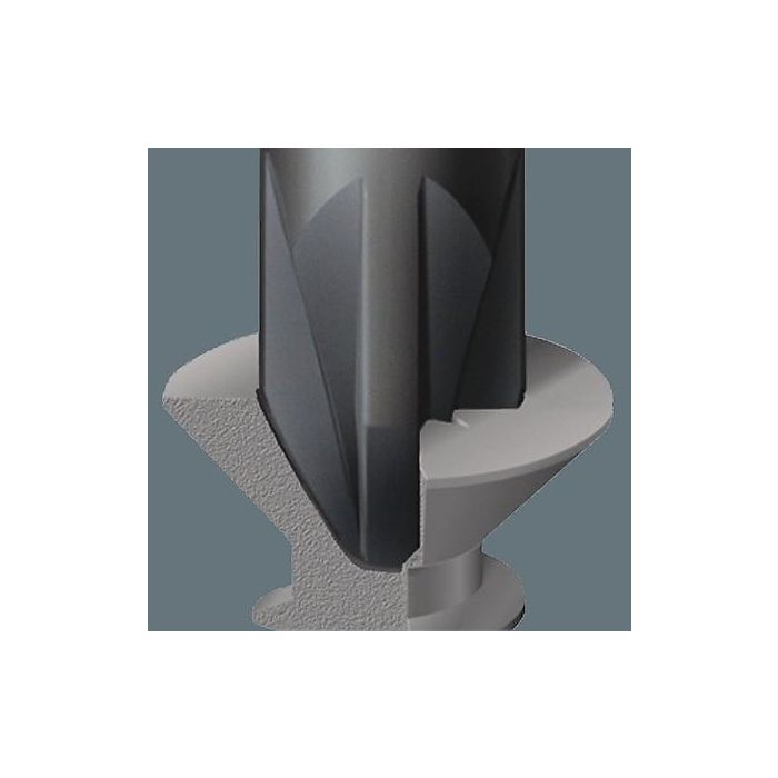 Wera Kraftform Micro Electronics Destornillador Eléctrico, Juego de 12 piezas, Puntas Planas, Phillips, Torx, Tri-Point 4