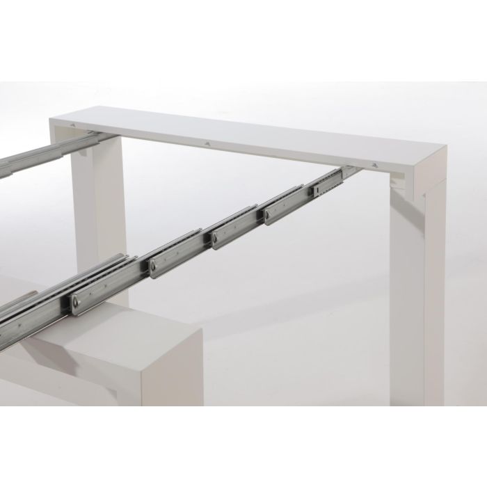 Herrajes ALK E6 H36 Guía Mesa Extensible Consola Unidireccional - Cerrada 300mm a 1340mm, 6 Elementos, Hierro Zincado 1