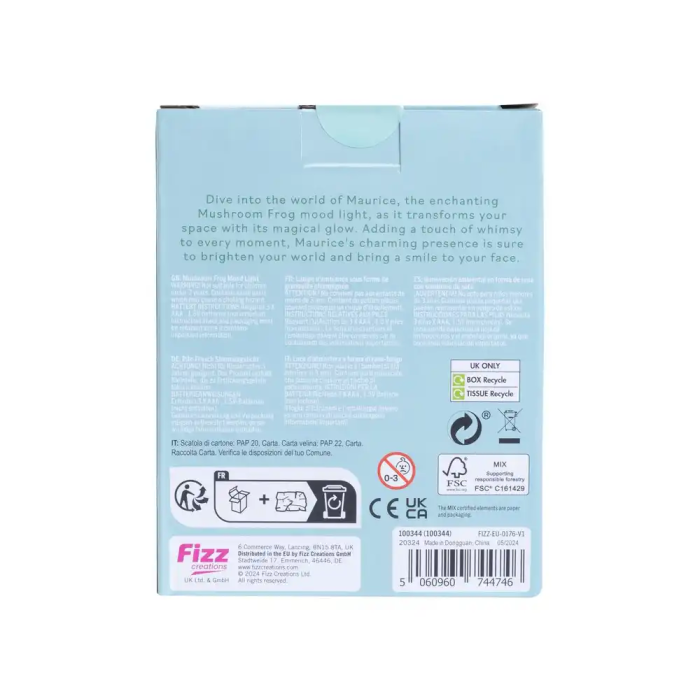 Wondee Maurice la Rana Seta Lámpara Luz de Ambiente Portátil Nocturna 4