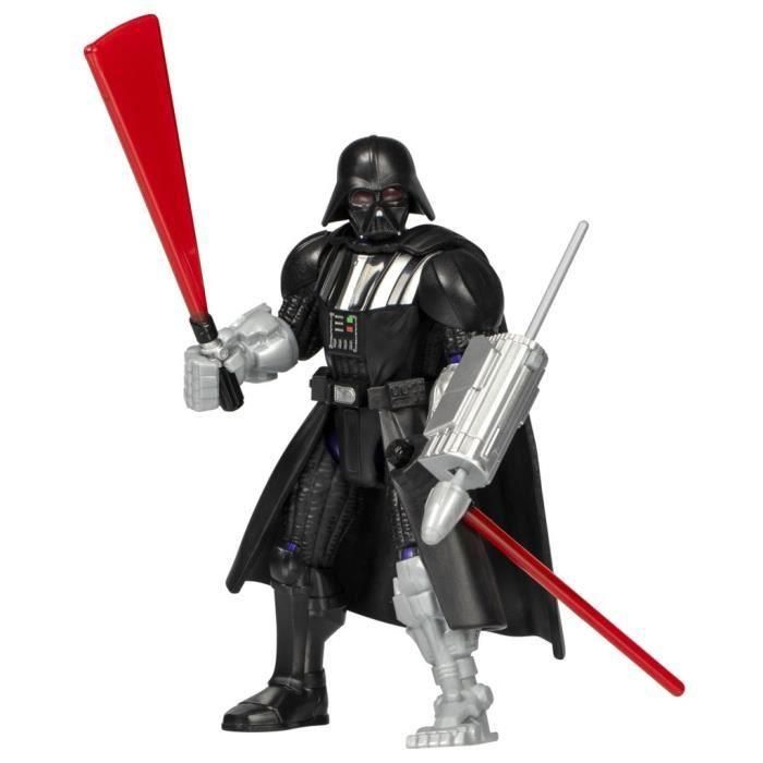 MixMashers Star Wars, figura de Darth Vader personalizable para mezclar y combinar con accesorios 4