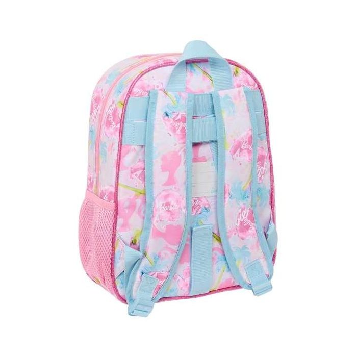 Mochila Escolar Barbie Painterly Rosa Azul cielo 26 x 34 x 11 cm 1 Mochila Escolar Barbie Painterly Rosa Azul cielo 26 x 34 x 11 cm 1