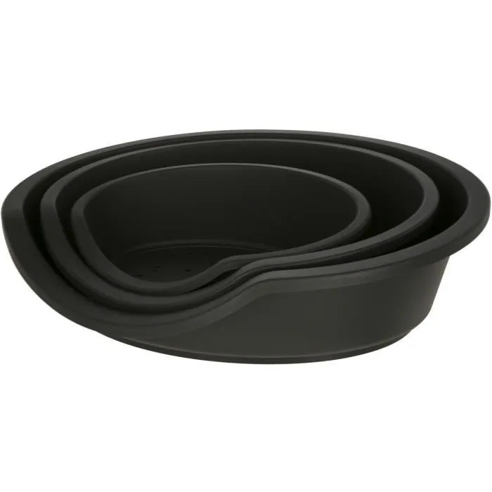 Kerbl KER4018653216125 Cesta/Papelera DREAMER Negra Plástico reciclado 80x60x25cm 1 Kerbl KER4018653216125 Cesta/Papelera DREAMER Negra Plástico reciclado 80x60x25cm 1