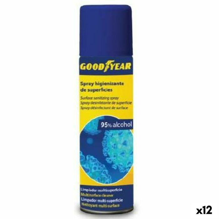 Limpiador de superficies Goodyear 500 ml Higienizante (12 Unidades) 0 Limpiador de superficies Goodyear 500 ml Higienizante (12 Unidades) 0
