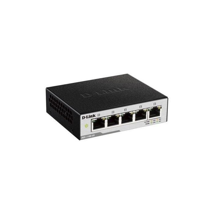 Switch D-Link DGS-1100-05 5 Puertos/ RJ-45 10/100/1000 1 Switch D-Link DGS-1100-05 5 Puertos/ RJ-45 10/100/1000 1