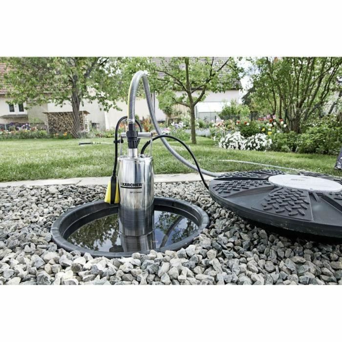 KÄRCHER BP 2 Bomba de Drenaje Sumergida Cisterna Multicelular 800 W, 5700 l/h, 3.2 bar, Acero Inoxidable con Flotador 2