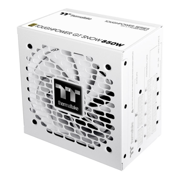 Thermaltake Fuente de Alimentación 850W Toughpower GT Snow ATX 3.1 80 PLUS Gold Blanca Modular 2 Thermaltake Fuente de Alimentación 850W Toughpower GT Snow ATX 3.1 80 PLUS Gold Blanca Modular 2