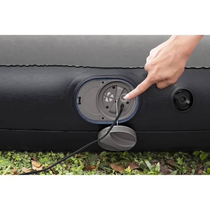 Bestway Colchón Hinchable 671BS Tritech Queen 2 Plazas Bomba USB Integrada 2,03m x 1,52m x 30cm 4