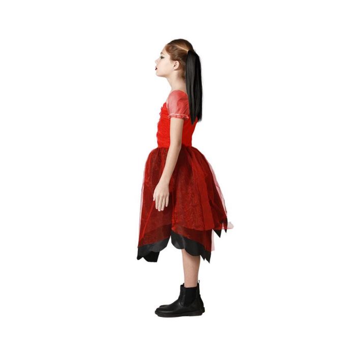 Disfraz Arlequín Vestido Rojo Niña Infantil 10-12 Años 1 Disfraz Arlequín Vestido Rojo Niña Infantil 10-12 Años 1