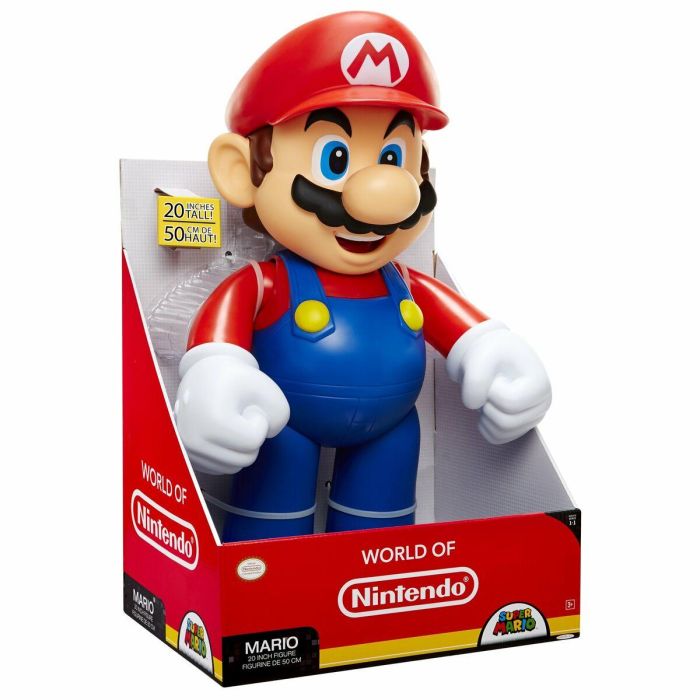 Jakks Pacific Figura Super Mario 50 cm Edad Mínima 3+ Años 4 Jakks Pacific Figura Super Mario 50 cm Edad Mínima 3+ Años 4