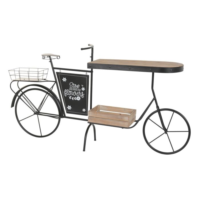 Expositor Terraza Y Jardin DKD Home Decor Negro Marron 39 x 100 x 187 cm 1