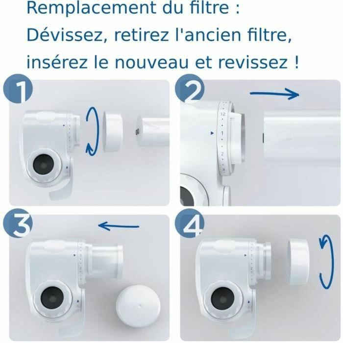 Pack 1 Filtro de agua - BRITA - ON TAP V - 600 L de agua filtrada / 4 meses - Compatible con sistema de filtración de grifo ON TAP V 4