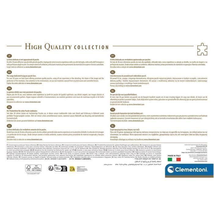 Clementoni CLE8005125330379 Puzzle 3000 piezas Las Casas del Parlamento 4