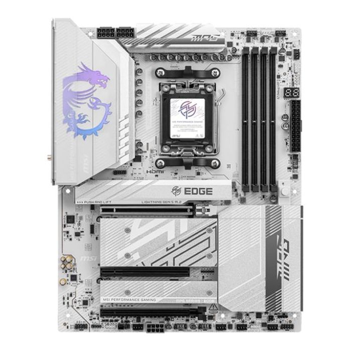 MSI PLACA MPG B850 EDGE TI WiFi, AMD AM5, B850, DDR5 256GB, WiFi 7, ATX - 911-7E62-01S 3 MSI PLACA MPG B850 EDGE TI WiFi, AMD AM5, B850, DDR5 256GB, WiFi 7, ATX - 911-7E62-01S 3