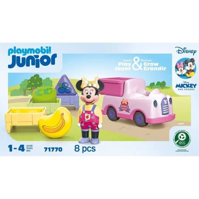 Playmobil Camión de Fruta de Minnie Mouse 71770 Disney Junior +12 meses 3