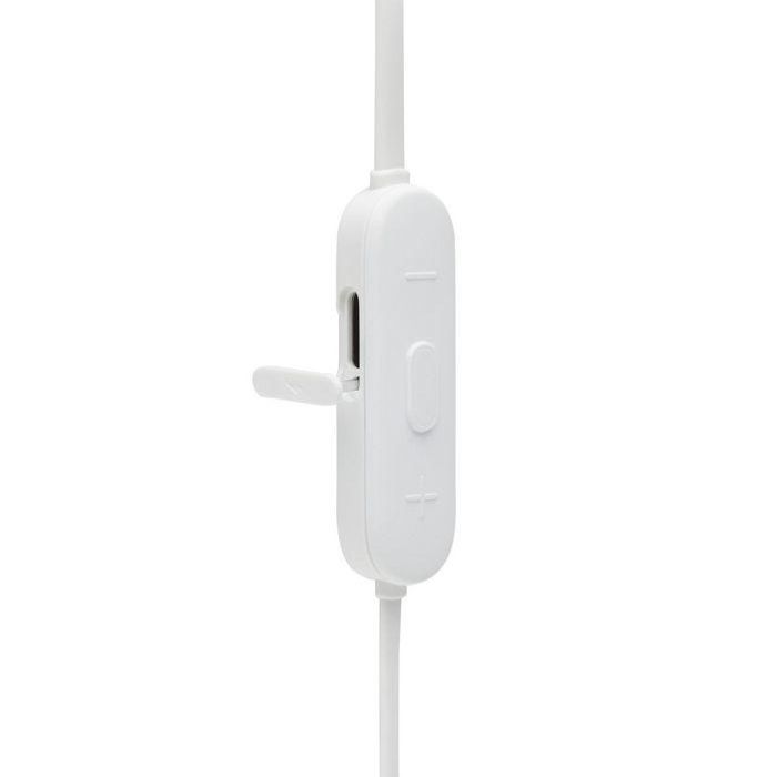 JBL JBLT125BTWHT Auriculares In-Ear Inalámbricos con Micrófono Bluetooth 5.0, 16h Batería, Pure Bass, Carga Rápida, Blancos 2