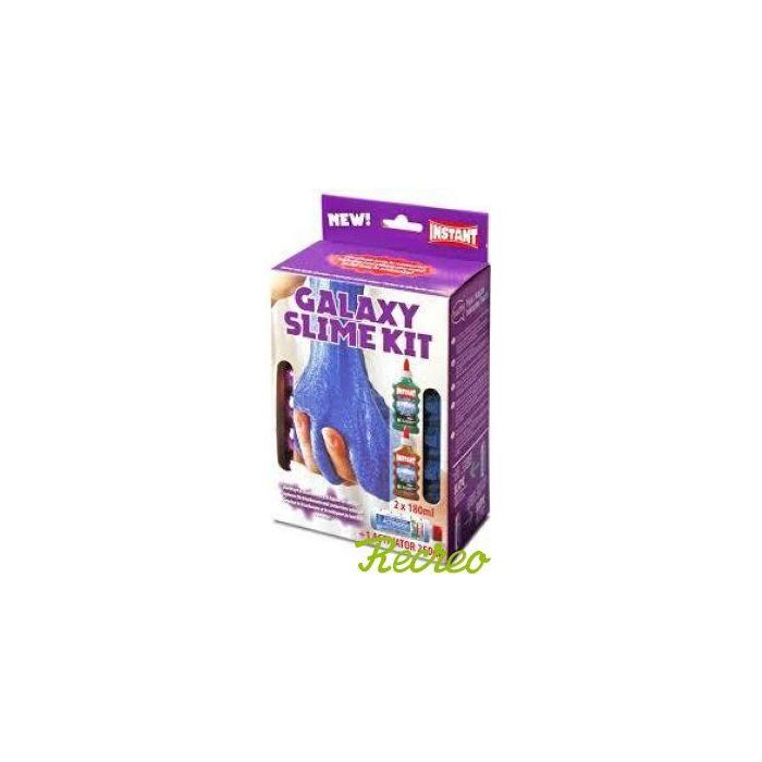 Estuche Galaxy Slime Mini Kit 2 Colas + Activador Instant 18941