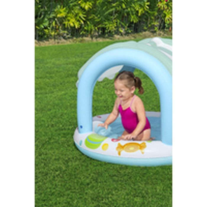 Bestway Piscina Hinchable Infantil Aro Tienda de Helados 104x84 cm +2 Años Jardin 52638 20