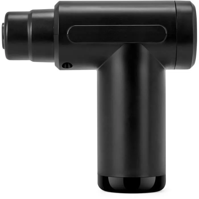 Livoo Pistola de Masaje Inalámbrica DOS200 - 4 Cabezales, 6 Velocidades, 40 min, Estuche, Negro 1