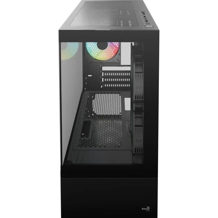 Aerocool AER4711099477333 Caja Minitorre M-ATX Cristal Templado F-RGB Negra Viewport Mini-G V1 1