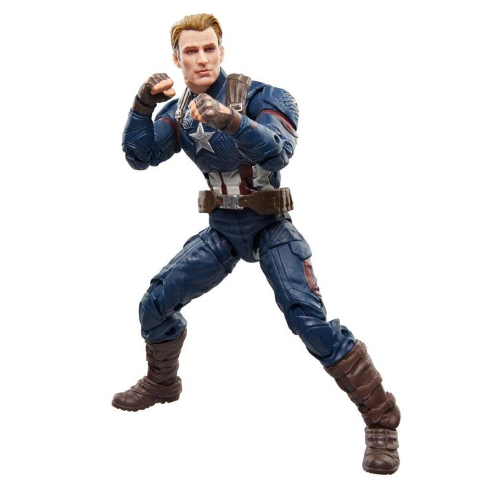 Hasbro G0607 Figura Coleccionable Capitán América Marvel Legends Avengers: Endgame 15 cm Articulada 4 Accesorios 1 Hasbro G0607 Figura Coleccionable Capitán América Marvel Legends Avengers: Endgame 15 cm Articulada 4 Accesorios 1