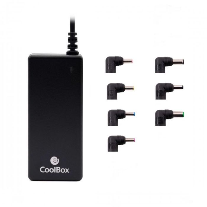 Cargador para Portátil CoolBox COO-NB065-0 65W 65 W Cargador para Portátil CoolBox COO-NB065-0 65W 65 W