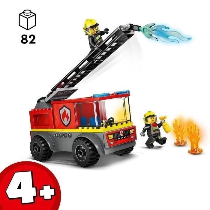 LEGO 60463 Camión de Bomberos con Escalera LEGO City, Set de Construcción para Niños 4+ años 1 LEGO 60463 Camión de Bomberos con Escalera LEGO City, Set de Construcción para Niños 4+ años 1