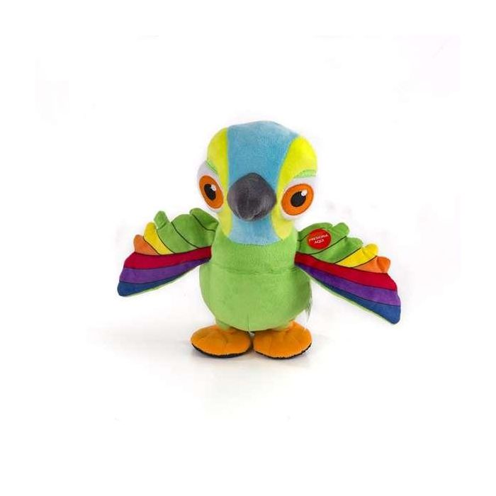 Peluche interactivo lorito pepe de la granja de zenon 34x17x13 cm 15 Peluche interactivo lorito pepe de la granja de zenon 34x17x13 cm 15