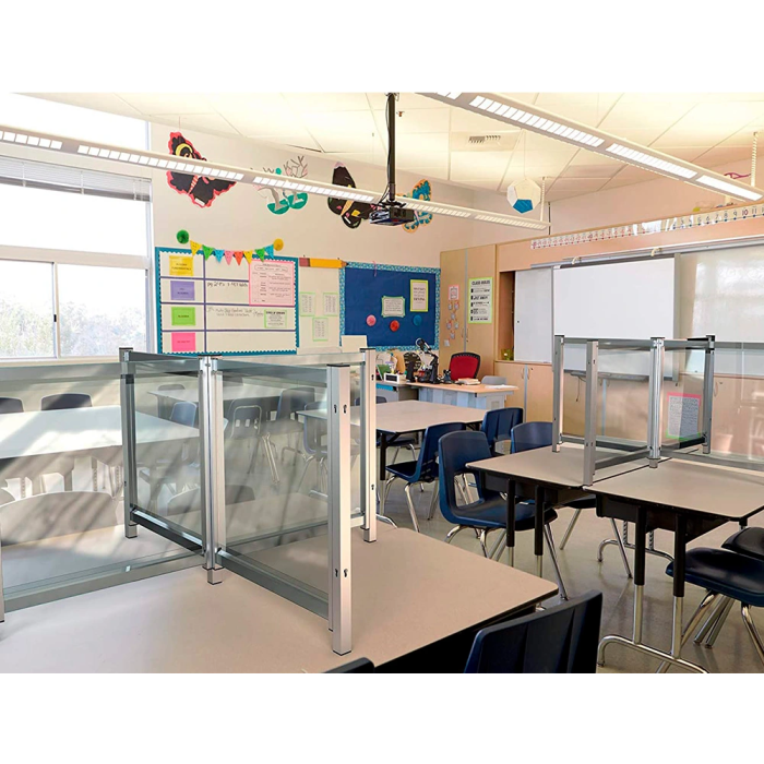 Nobo Soporte Conector para Pantalla Separadora Modular Nobo Premium Plus, Estabilidad Adicional para Escritorio 4 Nobo Soporte Conector para Pantalla Separadora Modular Nobo Premium Plus, Estabilidad Adicional para Escritorio 4