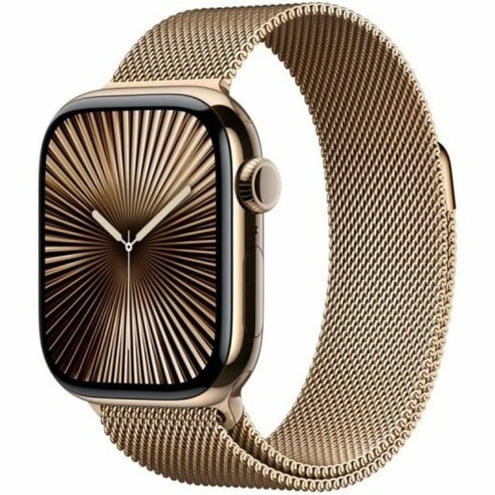 Apple Watch Series 10 GPS + Cellular 42mm Titanio Dorado con Pulsera Milanese Loop Acero Inoxidable Oro 64GB 0 Apple Watch Series 10 GPS + Cellular 42mm Titanio Dorado con Pulsera Milanese Loop Acero Inoxidable Oro 64GB 0