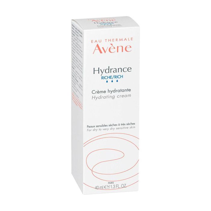 Avène HYDRANCE Crema Hidratante Rica para Pieles Secas/Sensibles - Tratamiento Facial Intensivo 40 ml 1