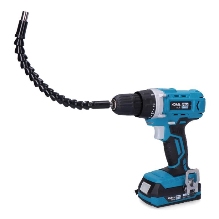 Koma Tools Taladro Atornillador 20V con 40 Accesorios, Batería y Cargador, Maletín Incluido - Pro Series 2 Koma Tools Taladro Atornillador 20V con 40 Accesorios, Batería y Cargador, Maletín Incluido - Pro Series 2