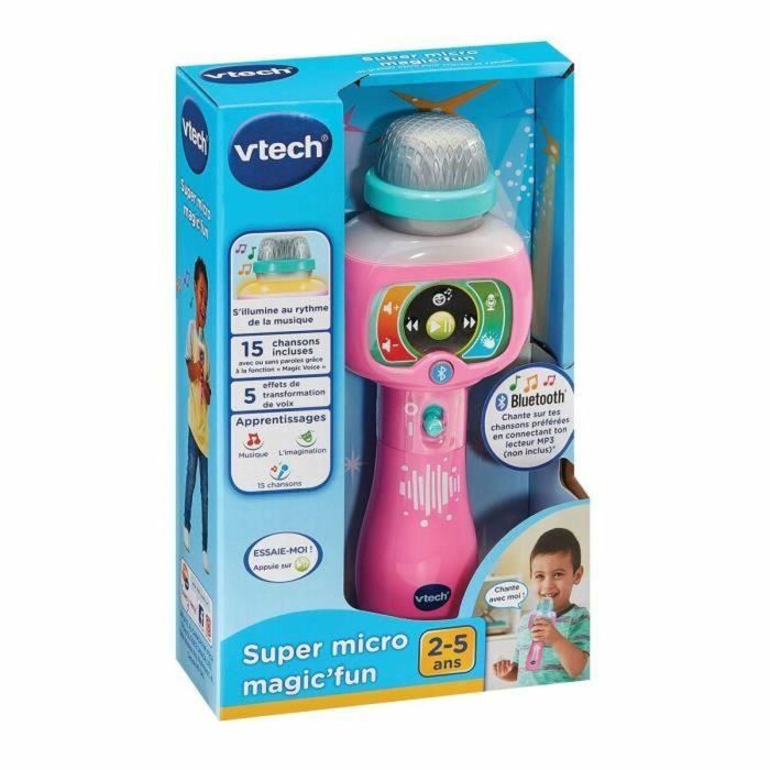 Micrófono Karaoke Vtech SUPER MICRO MAGIC'FUN 2
