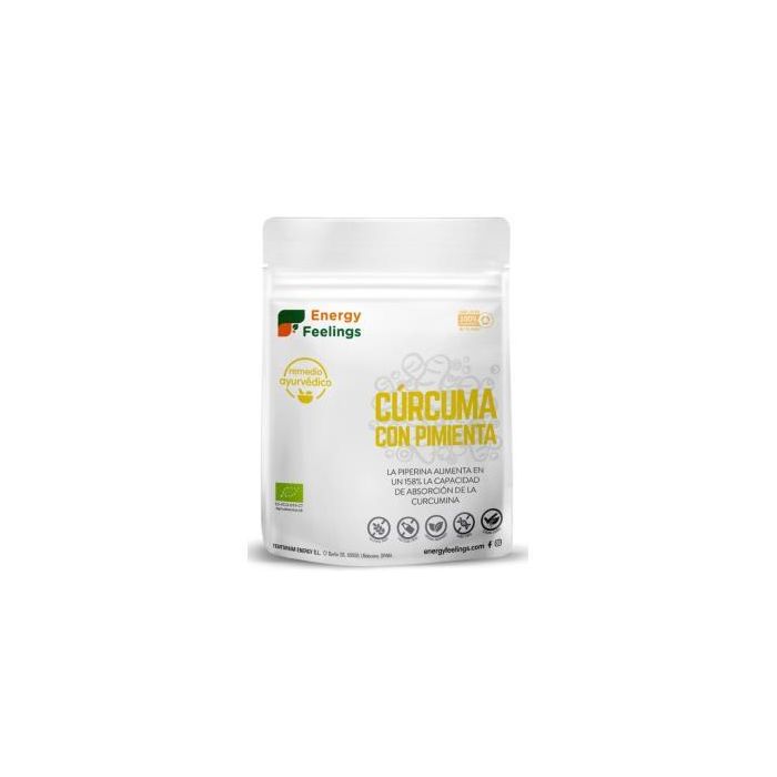 Curcuma Con Pimienta Polvo 200Gr. Eco Vegan Sg