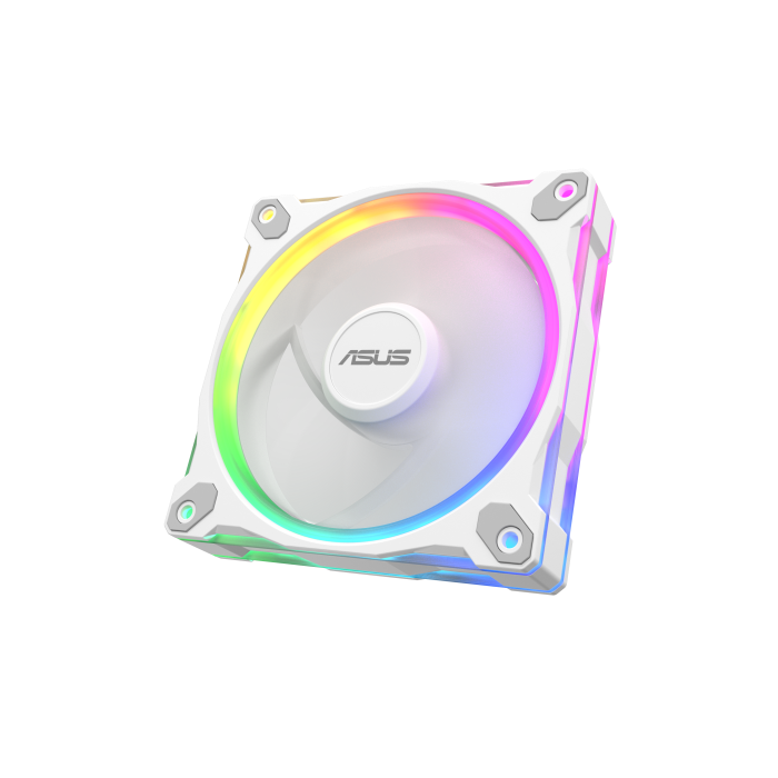 Asus 90DA00L3-B09000 Prime MR120 Fan ARGB Reverse 12 cm Blanco Carcasa de Ordenador