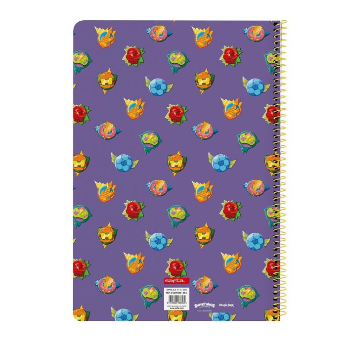 Safta 512270066 Libreta Folio 80 Hojas Tapa Dura Superthings 1 Safta 512270066 Libreta Folio 80 Hojas Tapa Dura Superthings 1