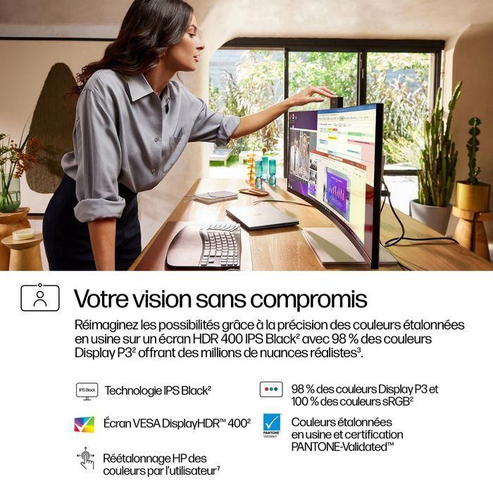 HP Series 7 Pro 34 inch WQHD Conferencing Monitor - 734pm 9 HP Series 7 Pro 34 inch WQHD Conferencing Monitor - 734pm 9