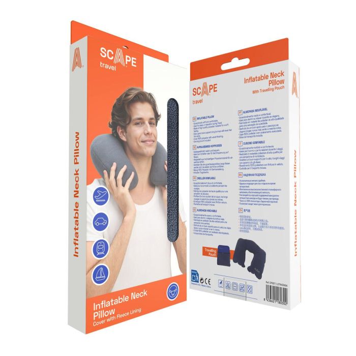 Cojín Cervical Scape Travel Gris 1 Cojín Cervical Scape Travel Gris 1