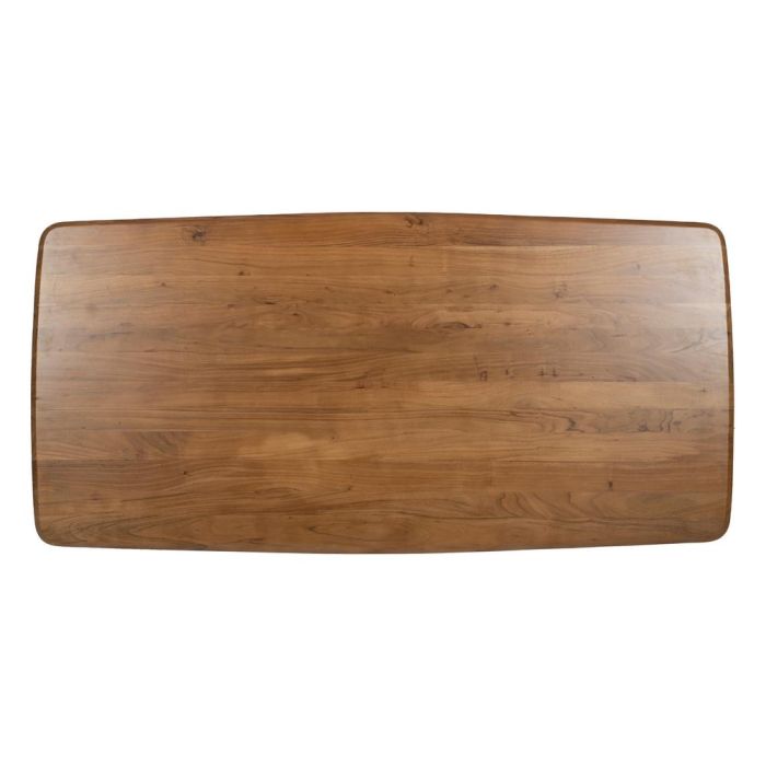 Mesa Comedor Madera-Metal Salón 200 X 100 X 77 cm