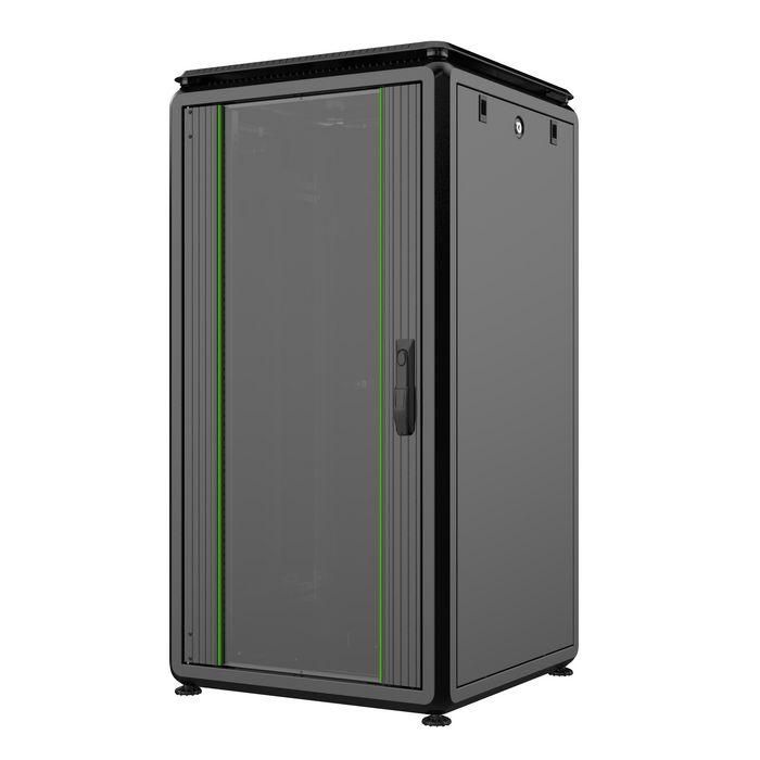Lanview 19'' 22U Armario Rack de Pie 600x600mm para Datos con Rieles Ajustables, Gestión de Cable y Puerta Segura 0 Lanview 19'' 22U Armario Rack de Pie 600x600mm para Datos con Rieles Ajustables, Gestión de Cable y Puerta Segura 0