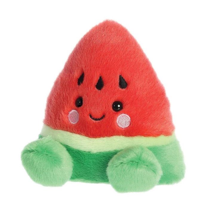 Palm Pals Peluche Sandia Suave 13 cm - Juguete de Peluche para Niños, Marca Aurora 5